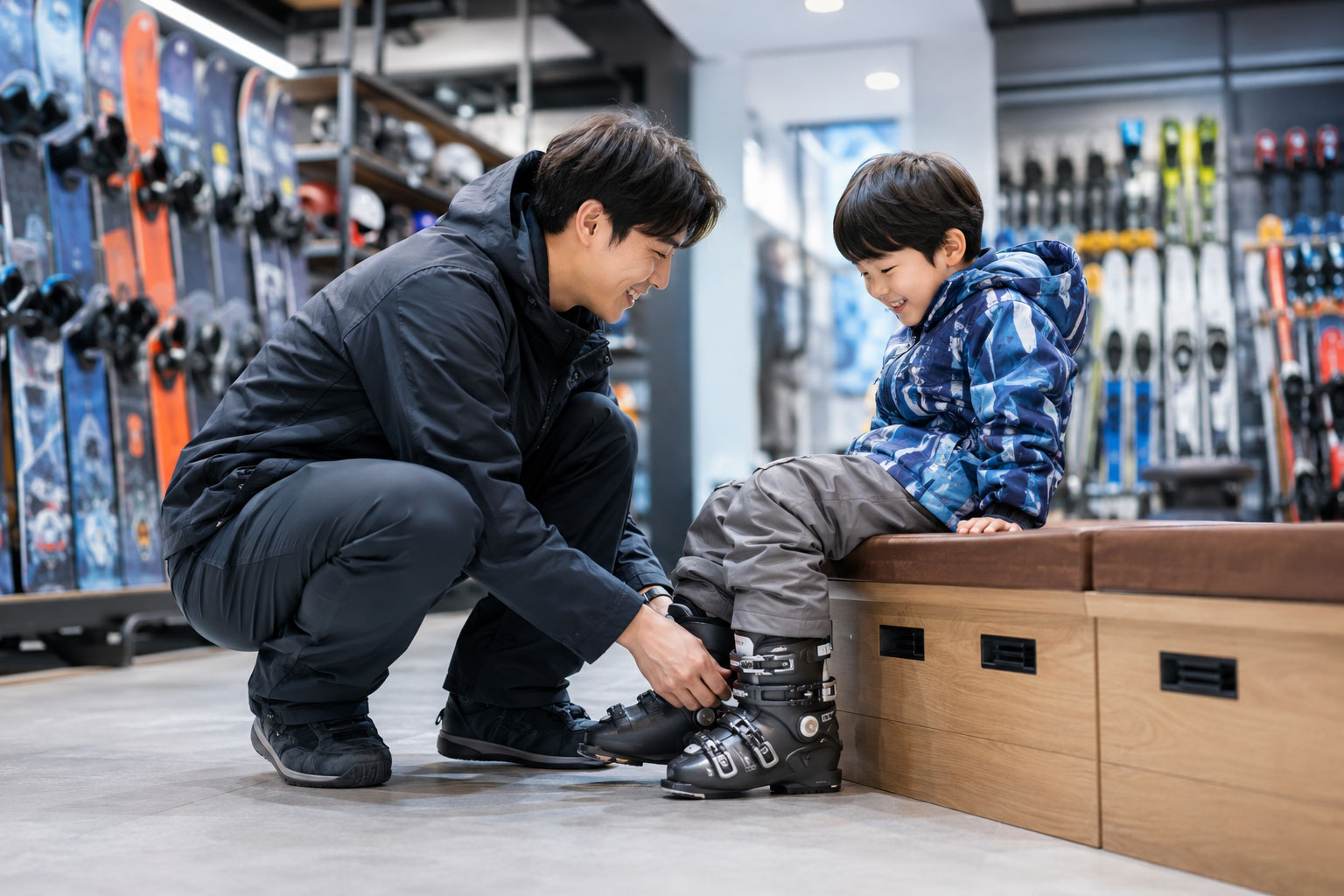 멘토스키샵 스키 보드 렌탈 장비